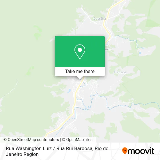 Rua Washington Luiz / Rua Rui Barbosa map