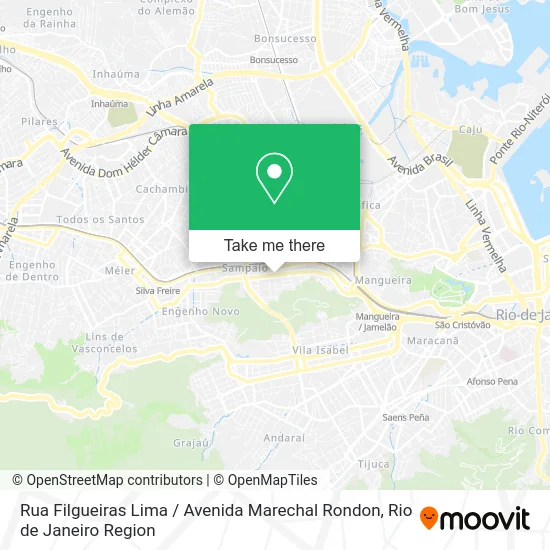 Rua Filgueiras Lima / Avenida Marechal Rondon map