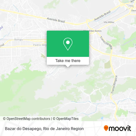 Bazar do Desapego map