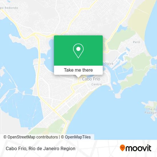 Cabo Frio map