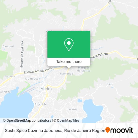 Sushi Spice Cozinha Japonesa map
