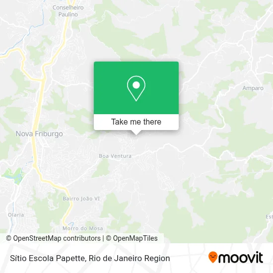 Sítio Escola Papette map