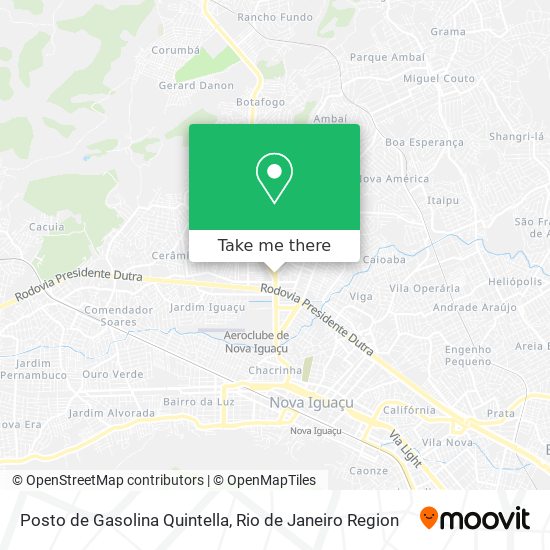 Posto de Gasolina Quintella map