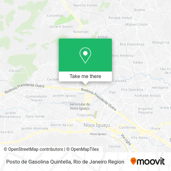 Posto de Gasolina Quintella map