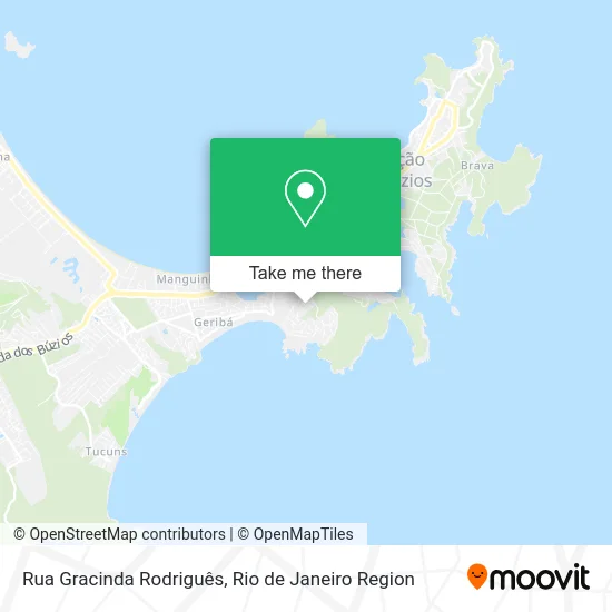 Rua Gracinda Rodriguês map