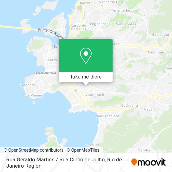 Rua Geraldo Martins / Rua Cinco de Julho map