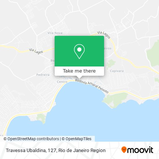 Travessa Ubaldina, 127 map