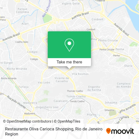 Restaurante Oliva Carioca Shopping map