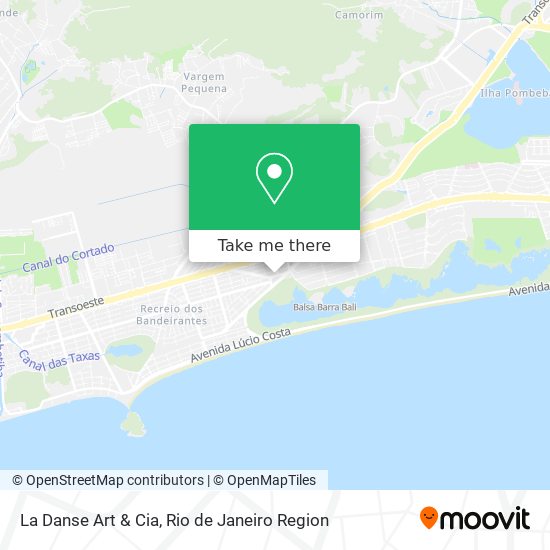 La Danse Art & Cia map