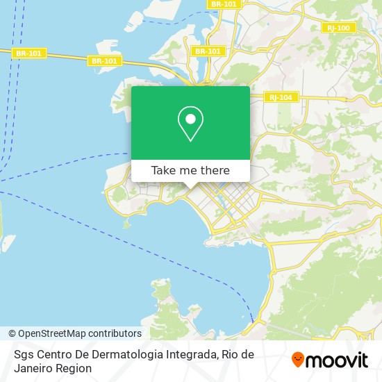 Sgs Centro De Dermatologia Integrada map