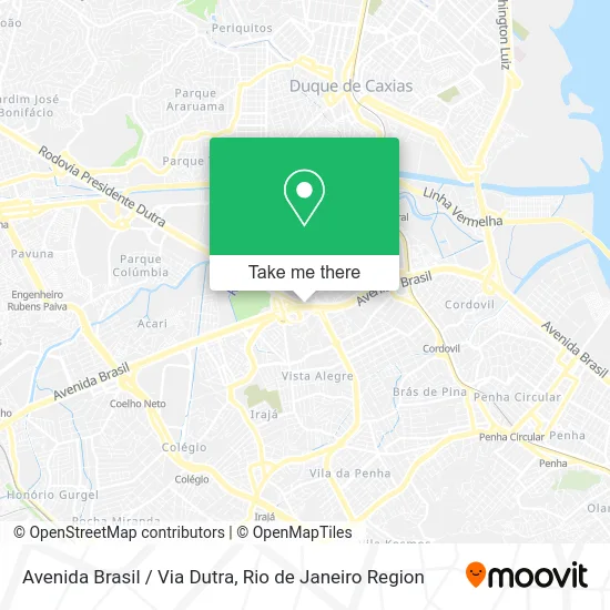 Avenida Brasil / Via Dutra map