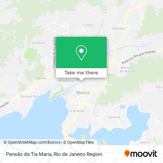 Pensão da Tia Maria map