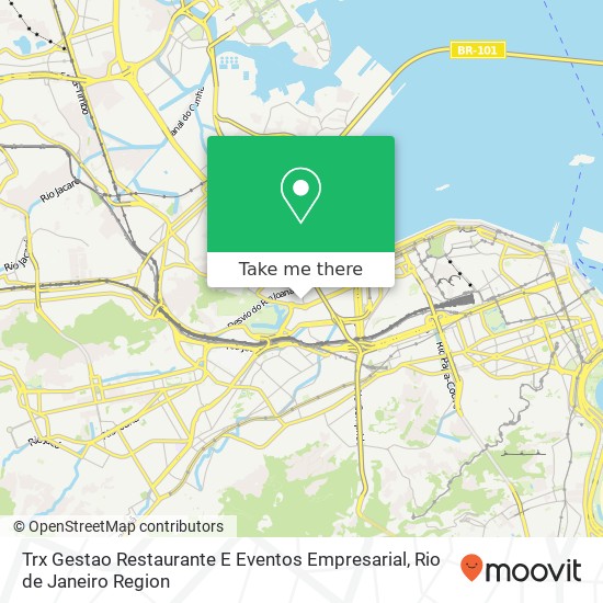 Trx Gestao Restaurante E Eventos Empresarial map