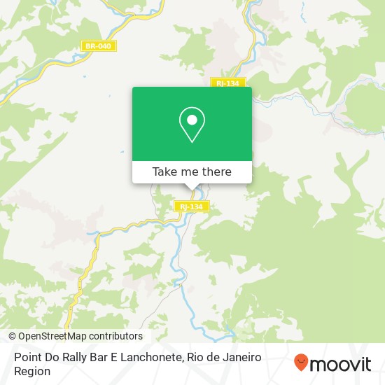 Mapa Point Do Rally Bar E Lanchonete