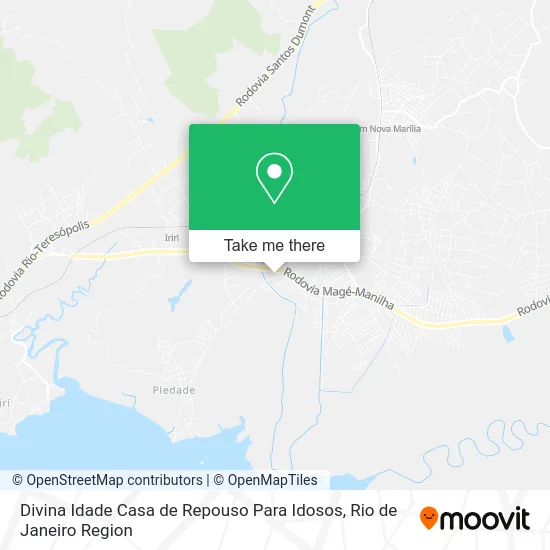 Divina Idade Casa de Repouso Para Idosos map