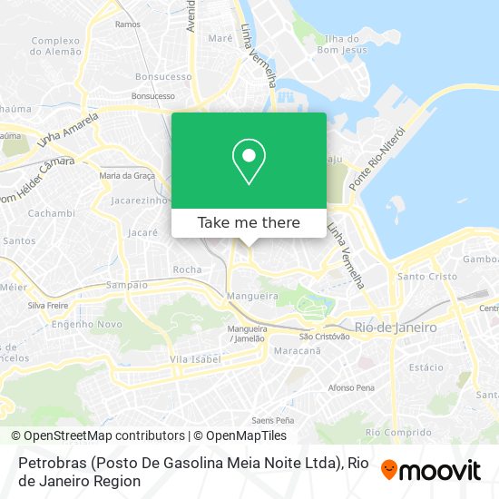 Mapa Petrobras (Posto De Gasolina Meia Noite Ltda)