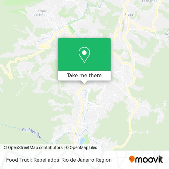 Food Truck Rebellados map