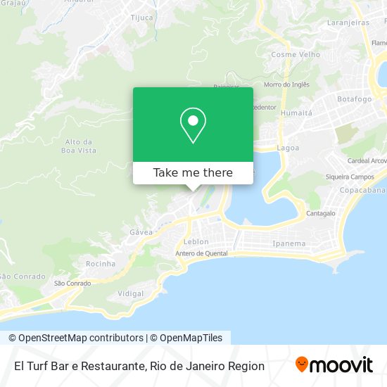 El Turf Bar e Restaurante map