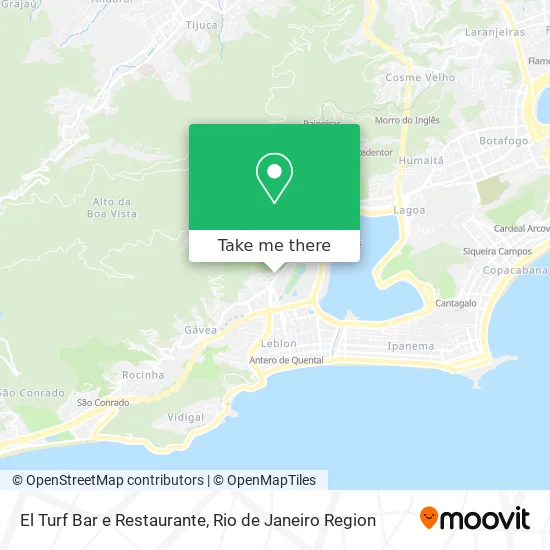 El Turf Bar e Restaurante map