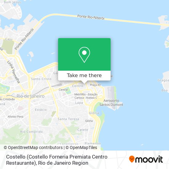 Costello (Costello Forneria Premiata Centro Restaurante) map