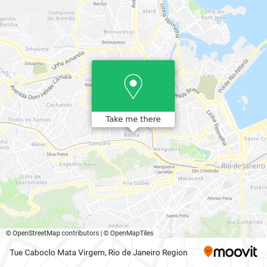 Tue Caboclo Mata Virgem map