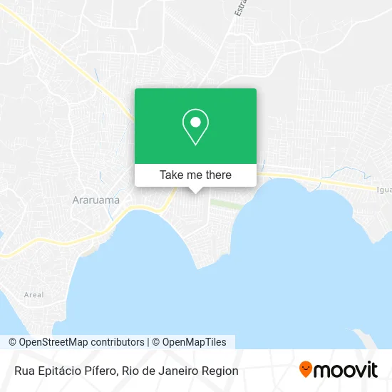 Rua Epitácio Pífero map