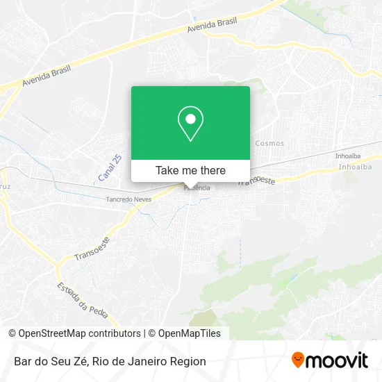 Bar do Seu Zé map