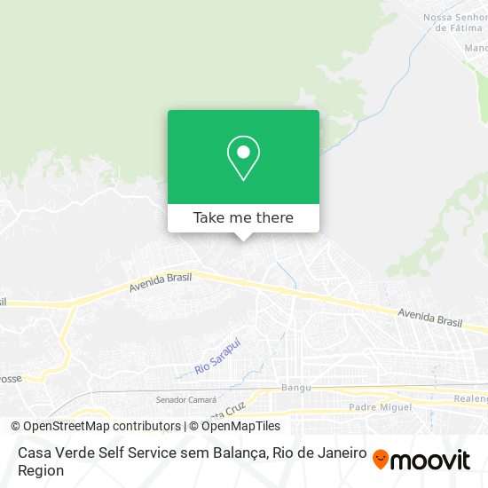 Casa Verde Self Service sem Balança map