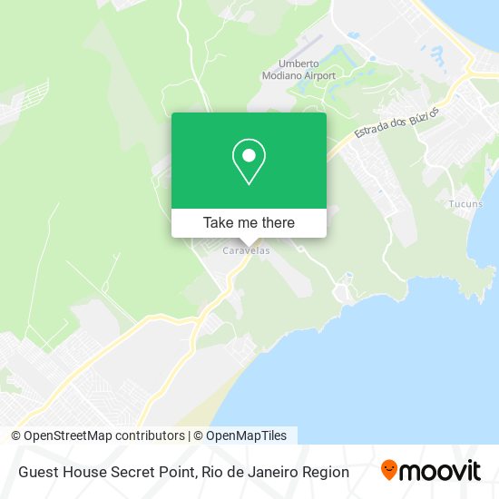 Guest House Secret Point map