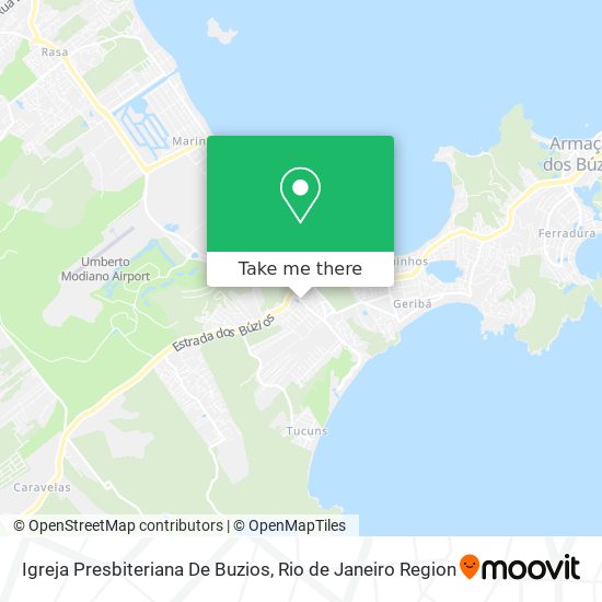 Igreja Presbiteriana De Buzios map