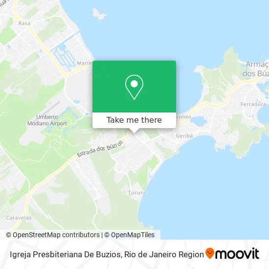 Igreja Presbiteriana De Buzios map