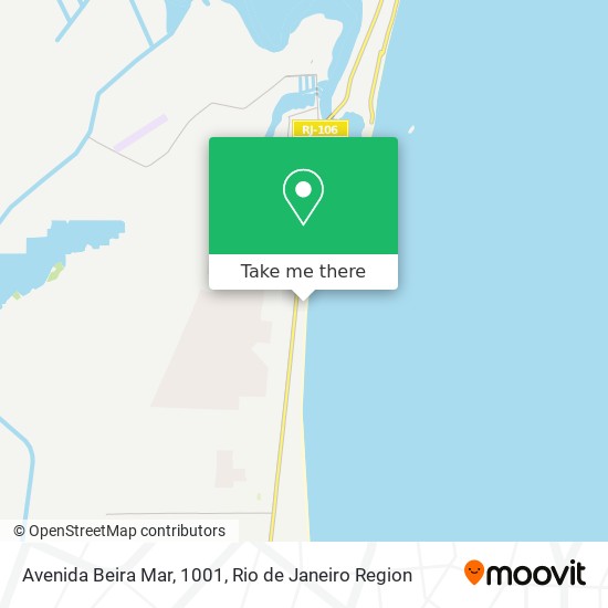 Avenida Beira Mar, 1001 map
