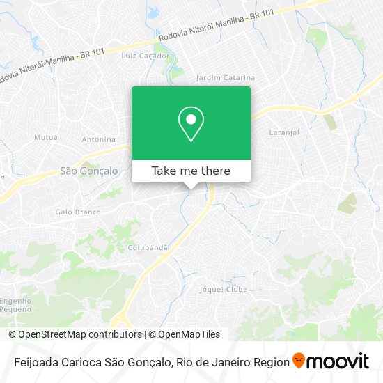 Feijoada Carioca São Gonçalo map