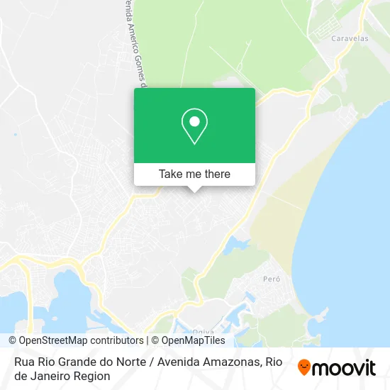 Rua Rio Grande do Norte / Avenida Amazonas map