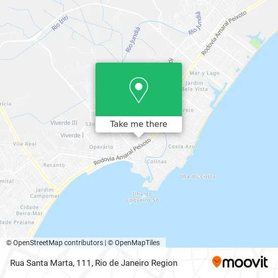 Rua Santa Marta, 111 map
