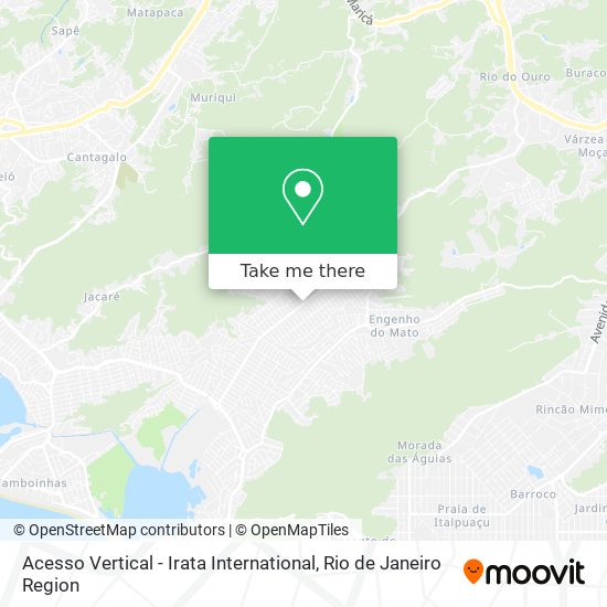 Acesso Vertical - Irata International map
