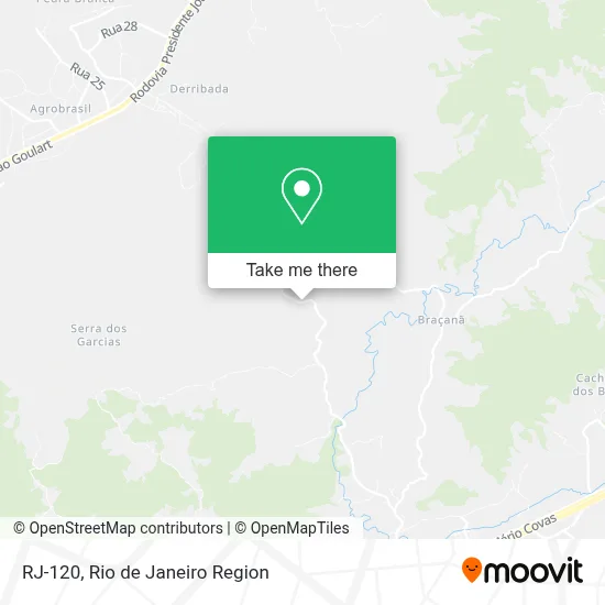 RJ-120 map