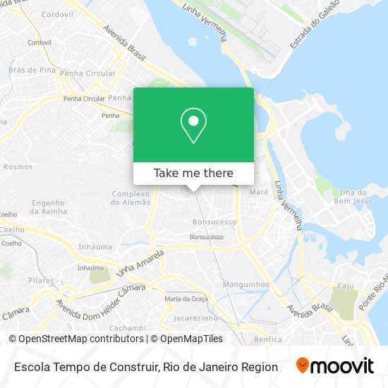 Escola Tempo de Construir map