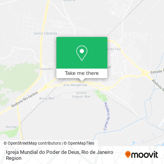 Igreja Mundial do Poder de Deus map