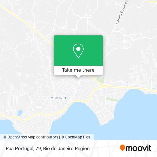Mapa Rua Portugal, 79