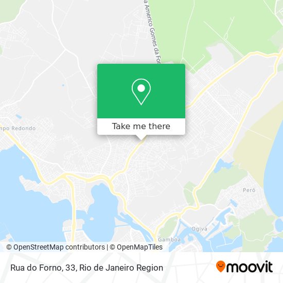 Mapa Rua do Forno, 33