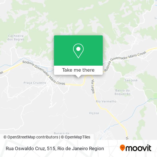 Rua Oswaldo Cruz, 515 map