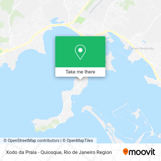 Xodo da Praia - Quiosque map