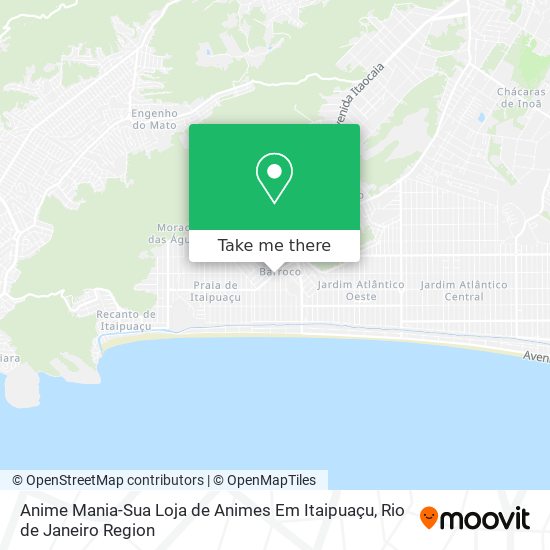 How to get to Anime Mania-Sua Loja de Animes Em Itaipuaçu in Maricá by Bus?