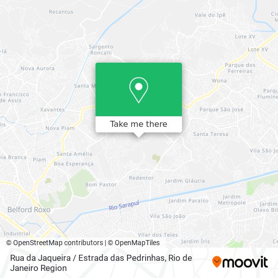 Rua da Jaqueira / Estrada das Pedrinhas map