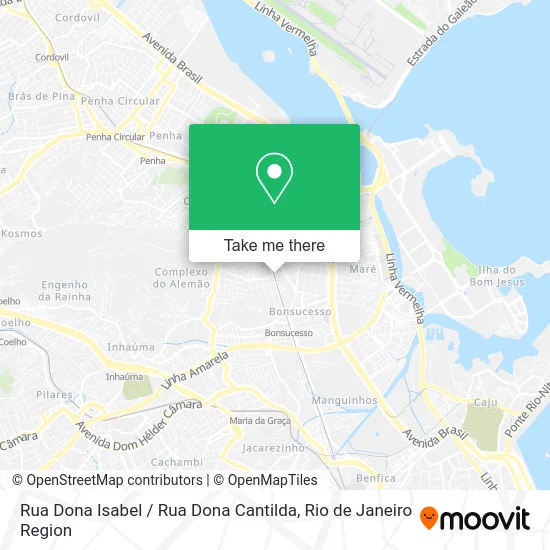 Rua Dona Isabel / Rua Dona Cantilda map