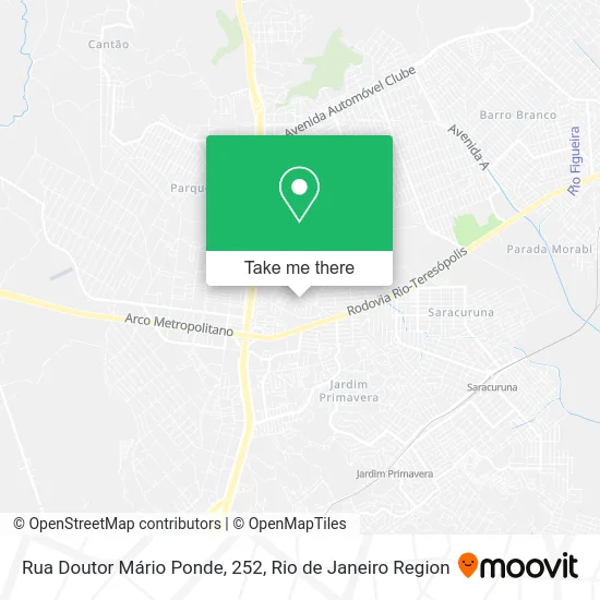 Rua Doutor Mário Ponde, 252 map