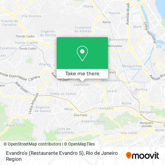 Evandro's (Restaurante Evandro S) map