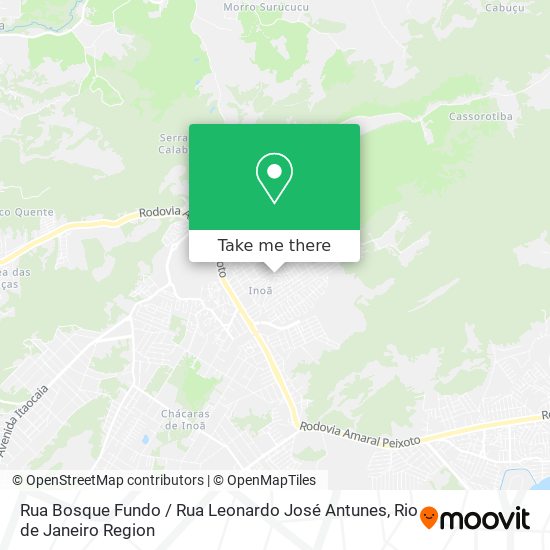 Rua Bosque Fundo / Rua Leonardo José Antunes map