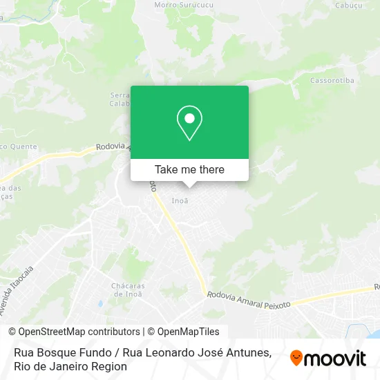 Rua Bosque Fundo / Rua Leonardo José Antunes map